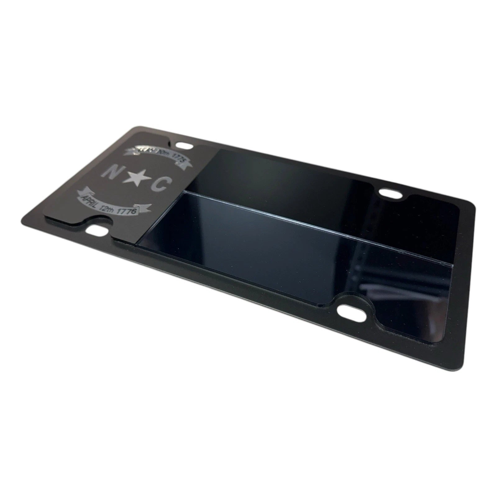 License Plate Frame Premium Blacked Out for Toyota North Carolina (2005–2015)