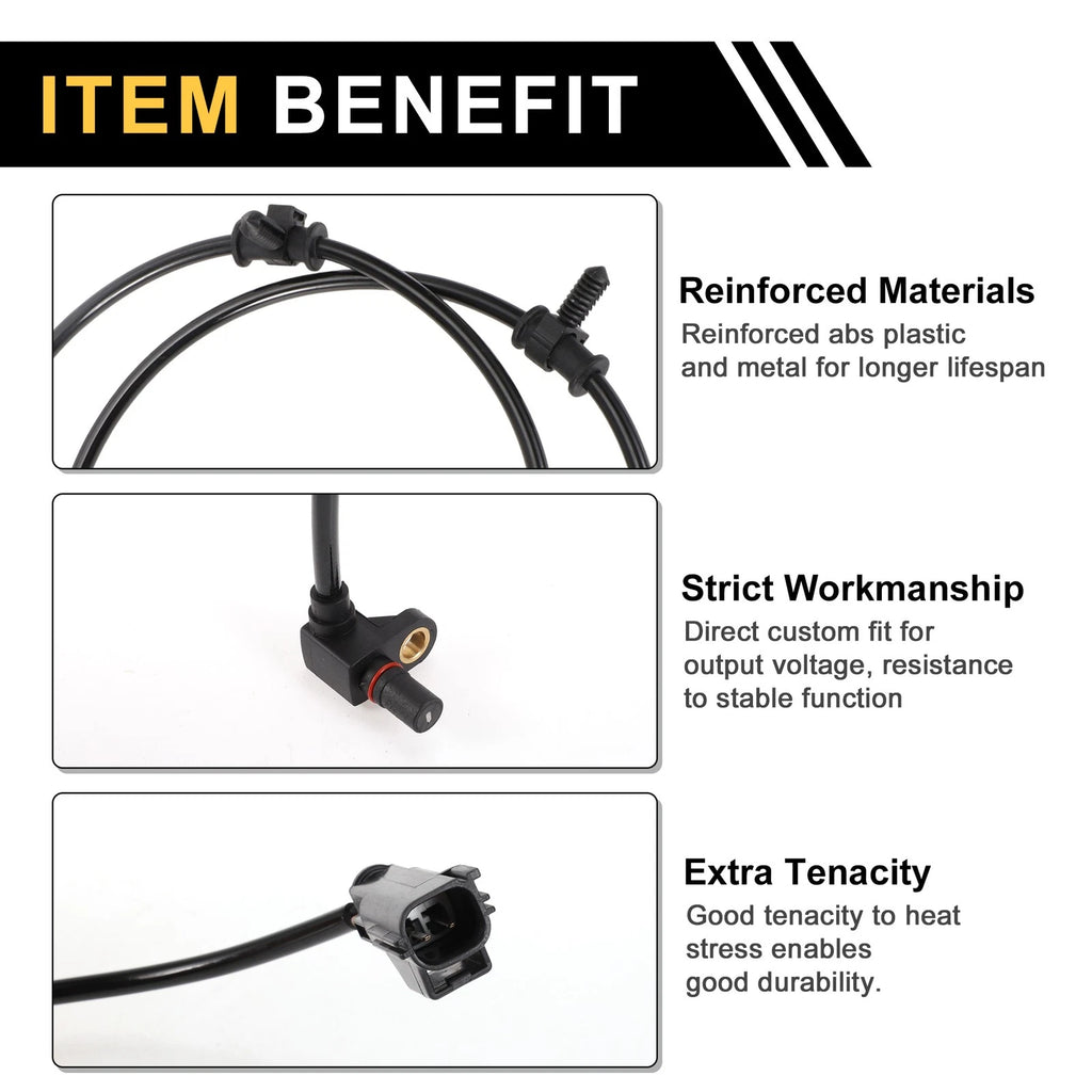 ABS Wheel Speed Sensor No. 5093834AA for Dodge Ram 3500 (2003–2005)