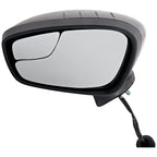 Power Mirror for Ford Fiesta (2011–2018) Left Side Manual Fold Paintable