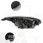Smoked Lens Side Corner Headlight/Lamp for Ford Focus (2012–2014)