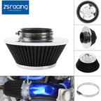 3 Inch Black Inlet Cold Air Intake Air Filter for Cars