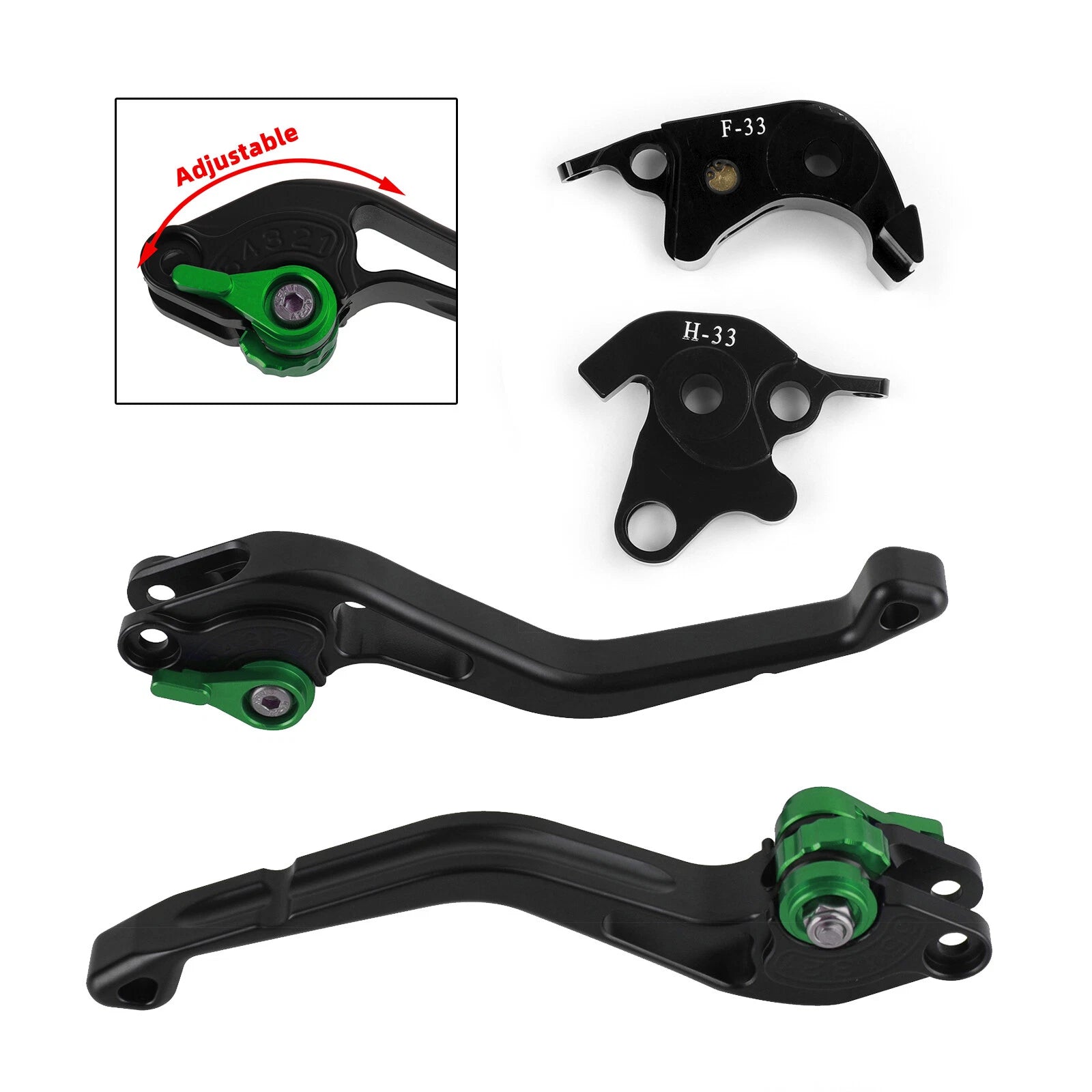 Short Clutch Brake Lever for Honda CB1000R (2008–2016) CBR1000RR (2004–2007) T9