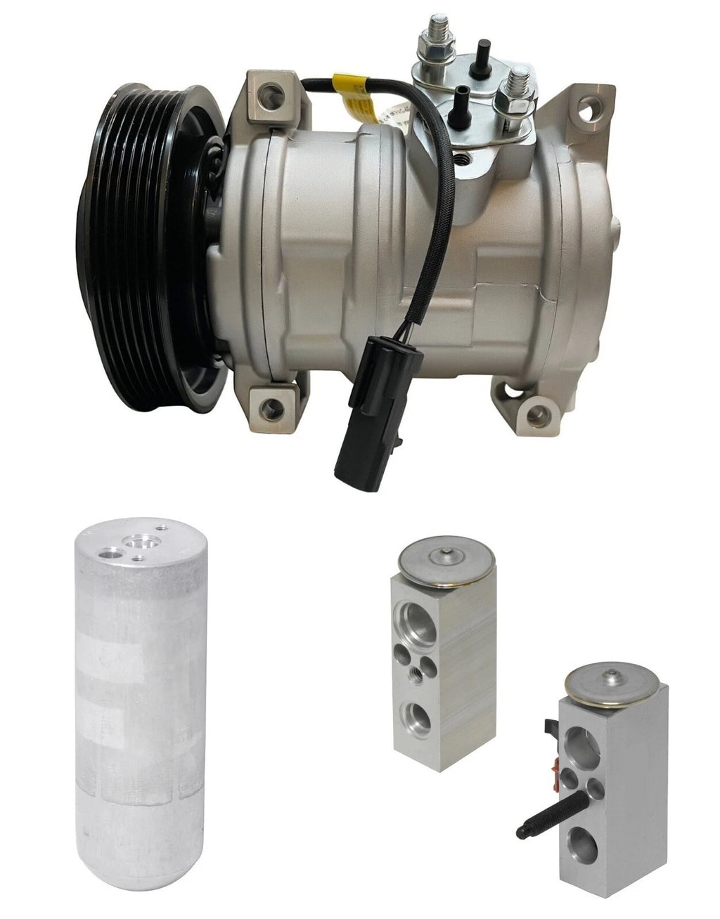 AC Compressor Kit Replacement for Dodge Caravan 2.4L (2001–2002)