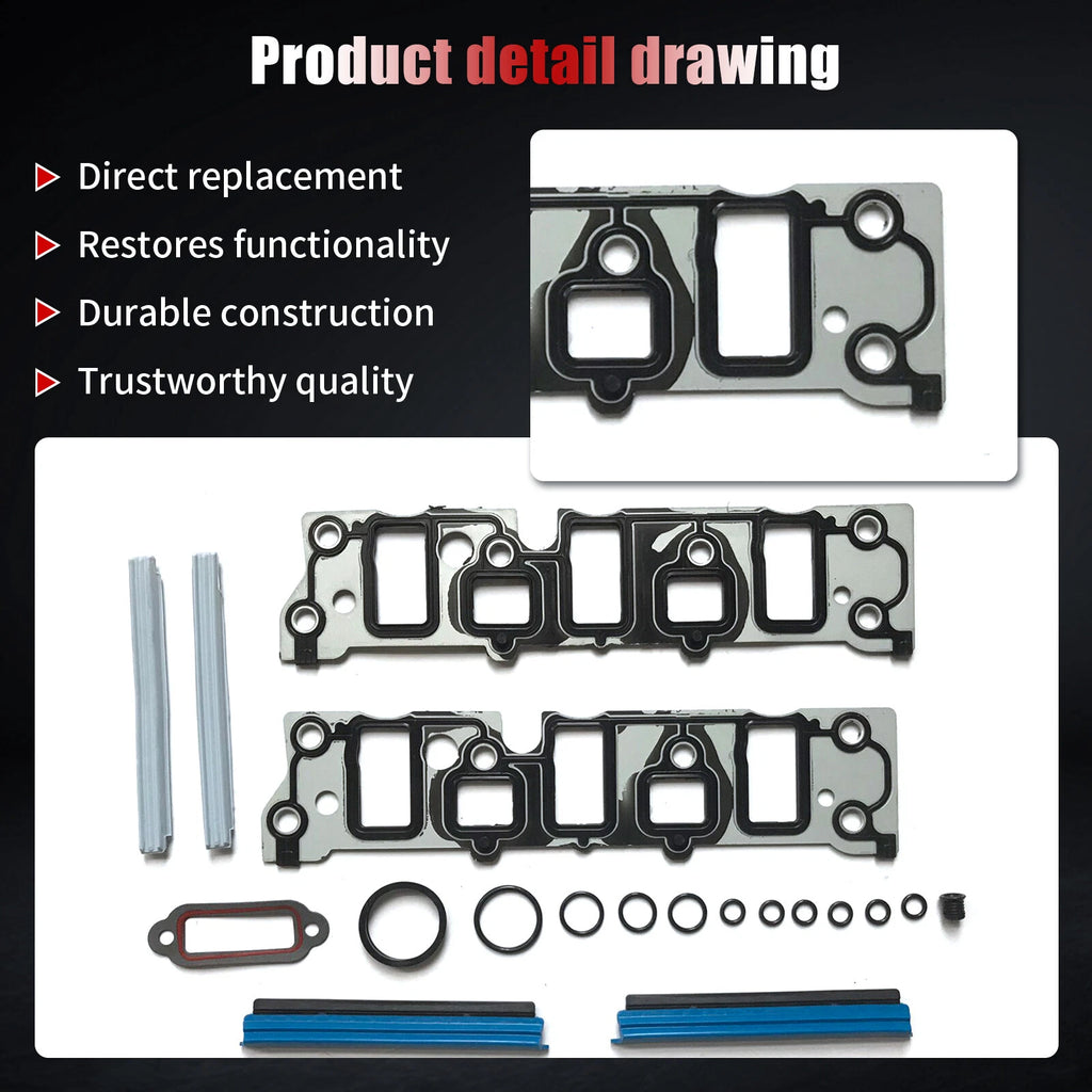 Engine Intake Manifold Gasket for Chevrolet Camaro Impala (1995-2005)