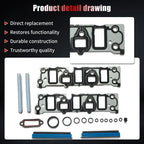 Engine Intake Manifold Gasket for Chevrolet Camaro Impala (1995-2005)