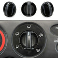 Set of 3 Control Knobs for Toyota Tundra (2000–2006)