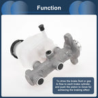 Brake Master Cylinder with Reservoir No.MR527470 for Mitsubishi Lancer (2002–2007)