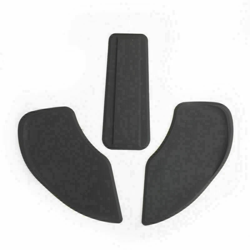 Black Side Gas Knee Grip Protector Traction Pads for BMW R Nine T (2014–2017)