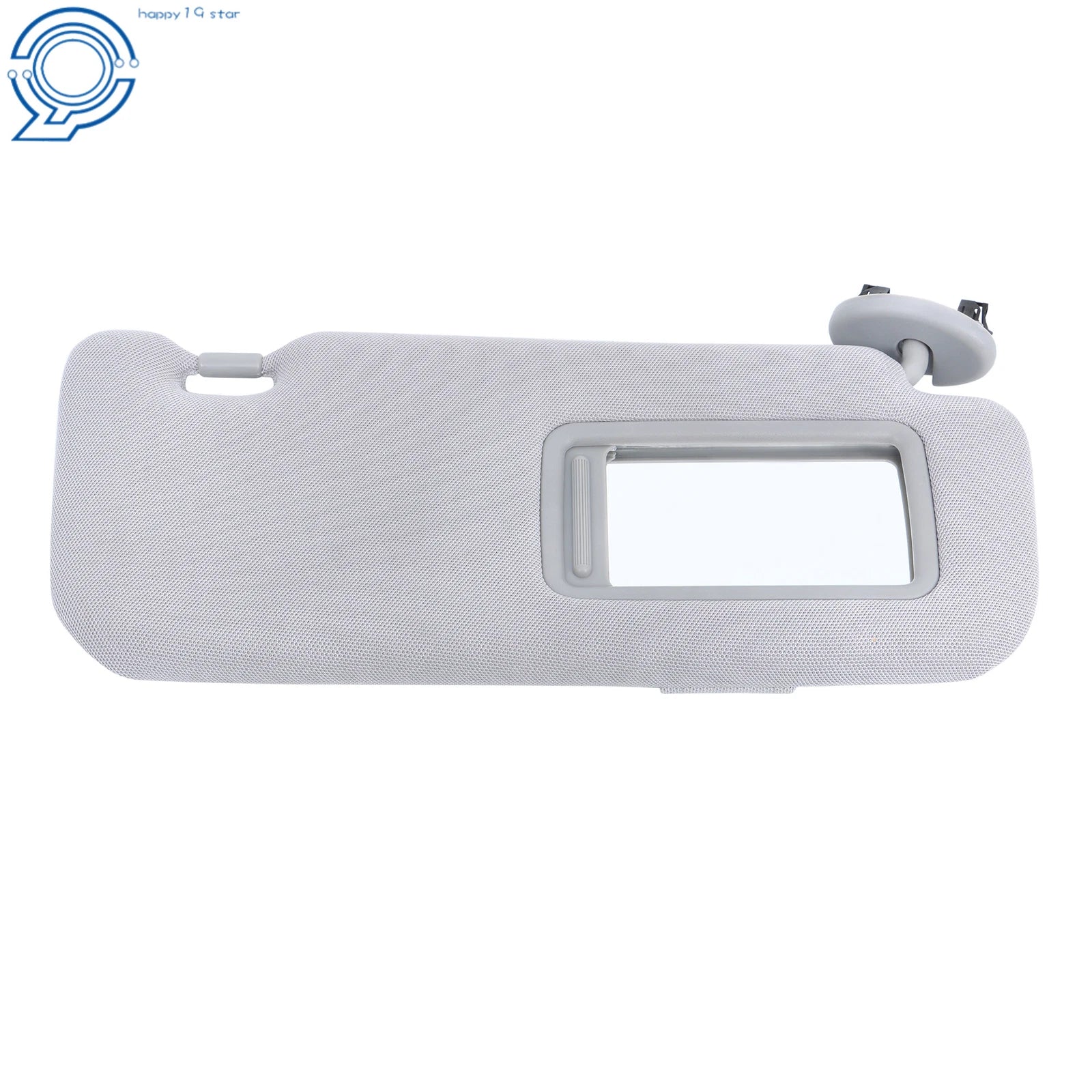 Right Sun Visor Shade for Toyota Corolla (2009-2013) Gray with Mirror