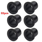 32pcs Black Front A-Arm Delrin Bushing Kit for Ski-Doo MXZ (2002–2004) 505070566