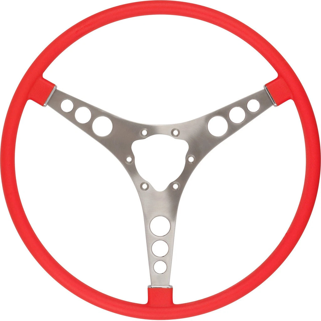 Steering Wheel Replacement for 1956–1957 Chevrolet Corvette Venetian Red