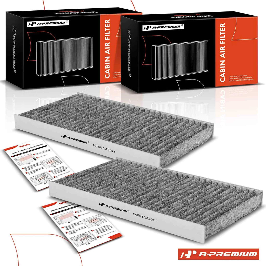 2X Activated Carbon Cabin Air Filter for Kia Sorento (2003–2009)