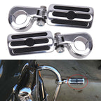 32mm Highway Engine Guard Bar Foot Peg Clamp for Harley Touring (2014–2023)