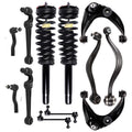 Front Struts Control Arms Sway Bar Tie Rods Kit for Ford Fusion (2010–2012)