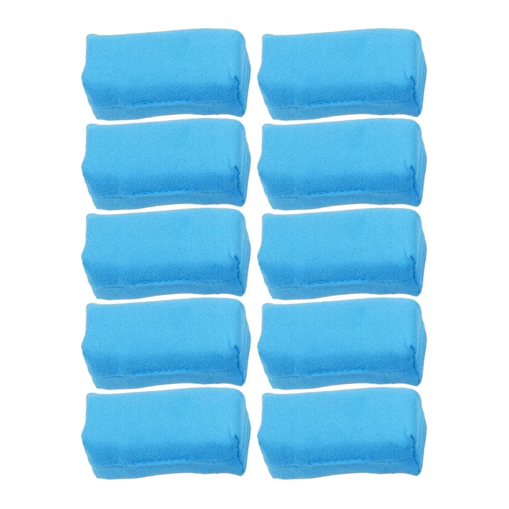 10 x Suede Ceramic Coating Applicator Wax Sponge Pad for Car Paint Care