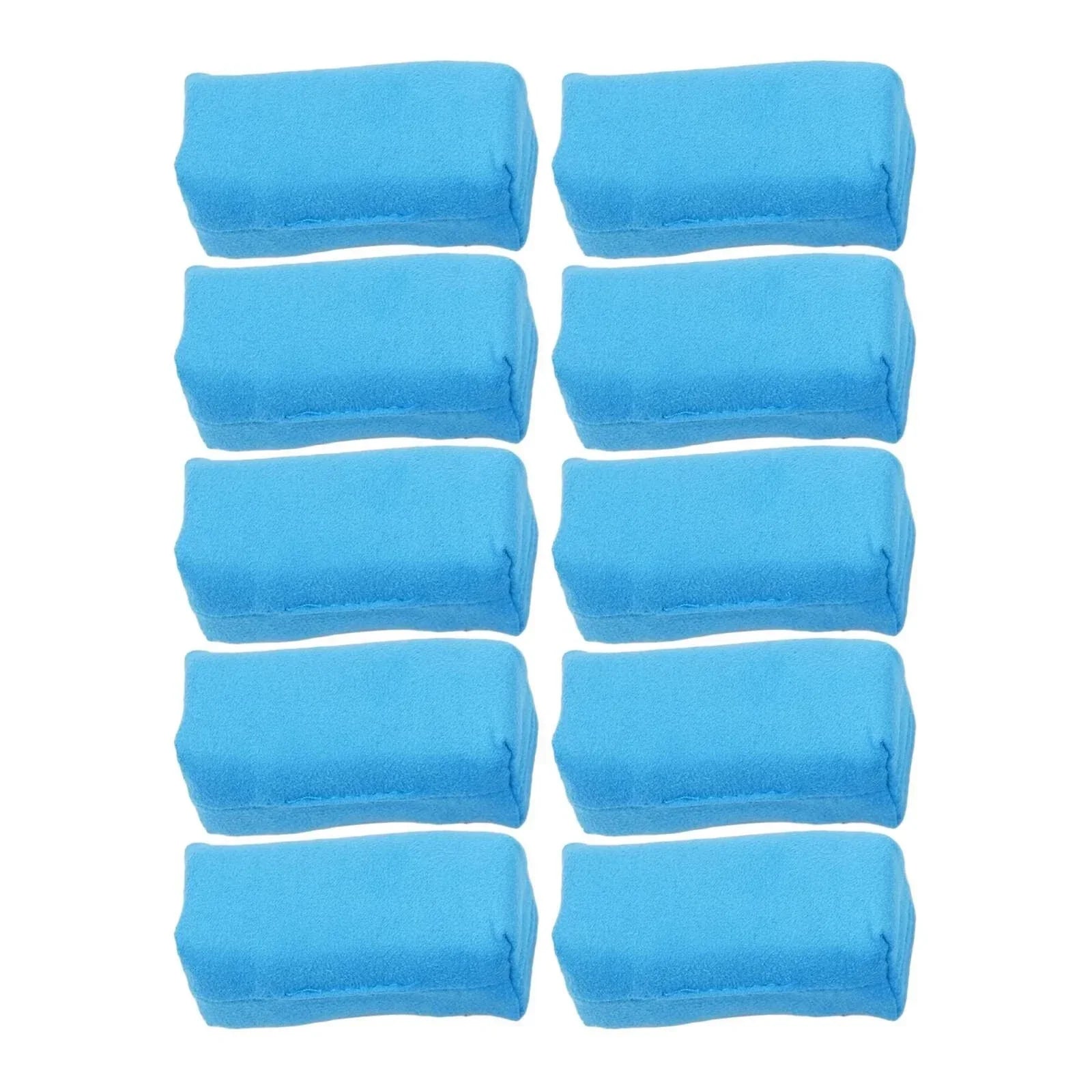 10 x Suede Ceramic Coating Applicator Wax Sponge Pad for Car Paint Care