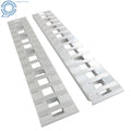 Set of 2 Aluminum Ramps for Car Trailer Truck (84" x 14")