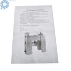 Adjustable 4" Aluminum Boat Jack Plate for Outboard (JPL4400)