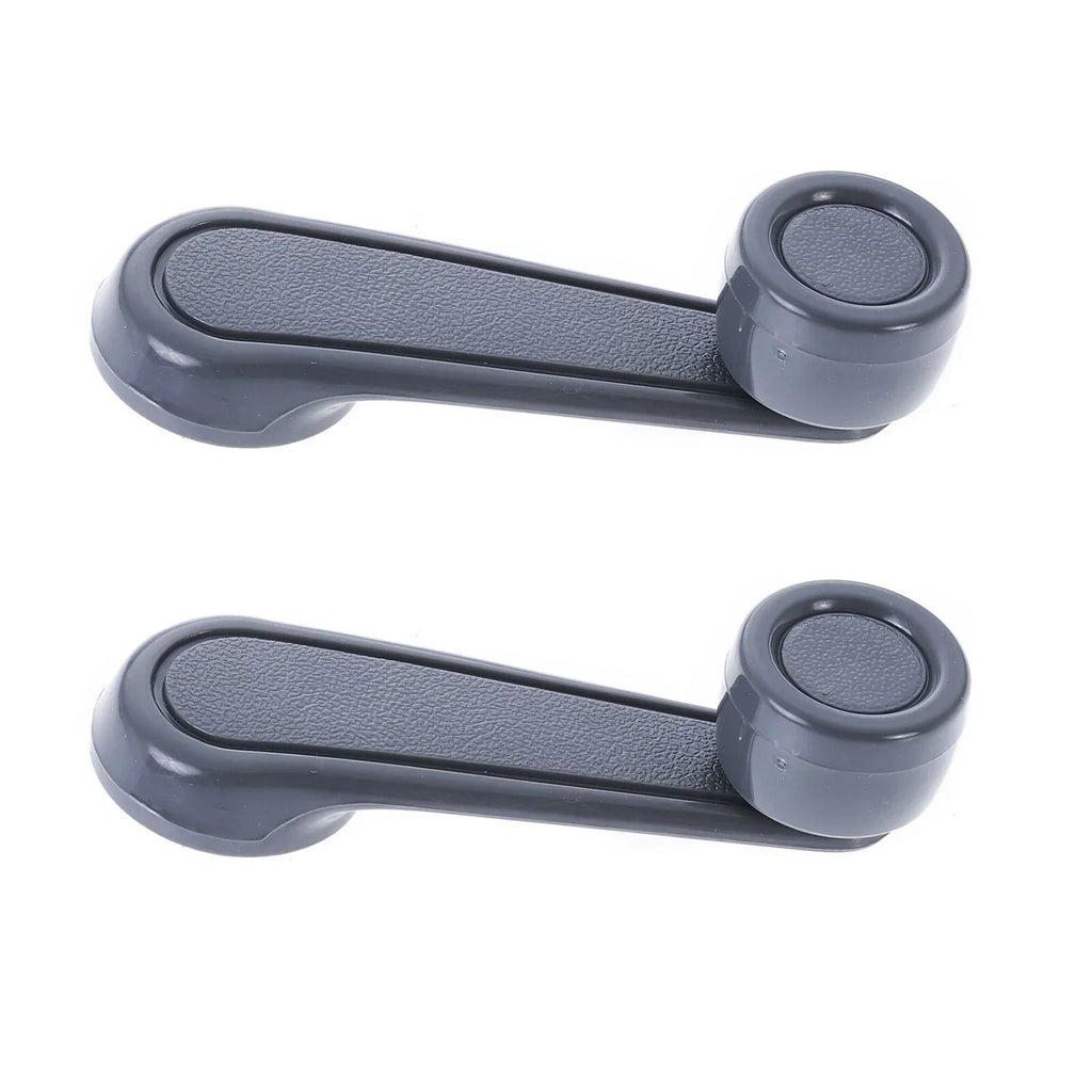 2pc L/R Window Crank Grey for Toyota Landcruiser Hilux