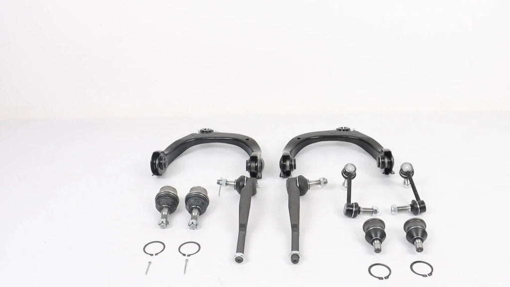 10pc Front Upper Control Arm Suspension Kit for GMC Envoy (2003-2009)