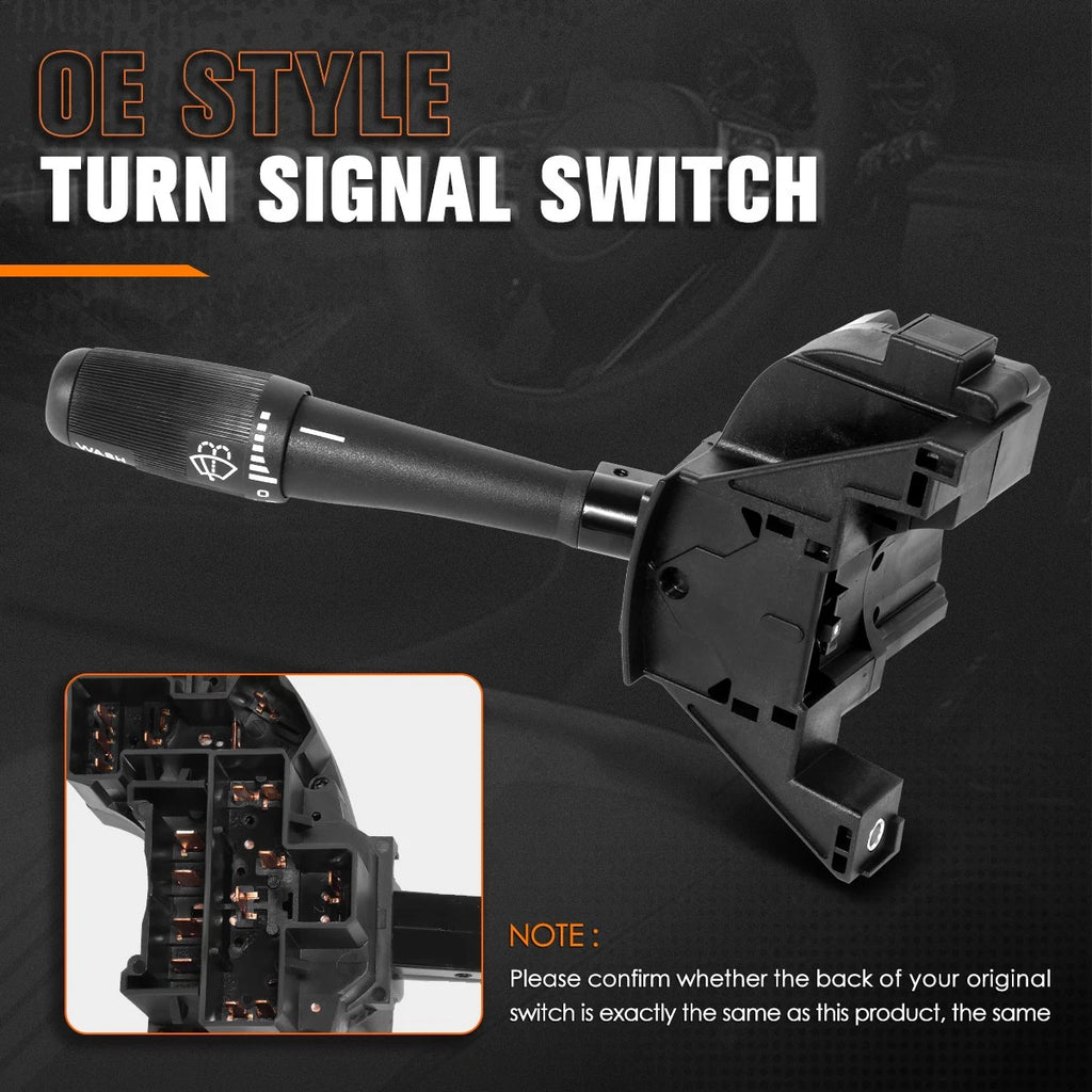 Turn Signal Hazard Light Combination Switch for Ford Mustang (1987–1989)