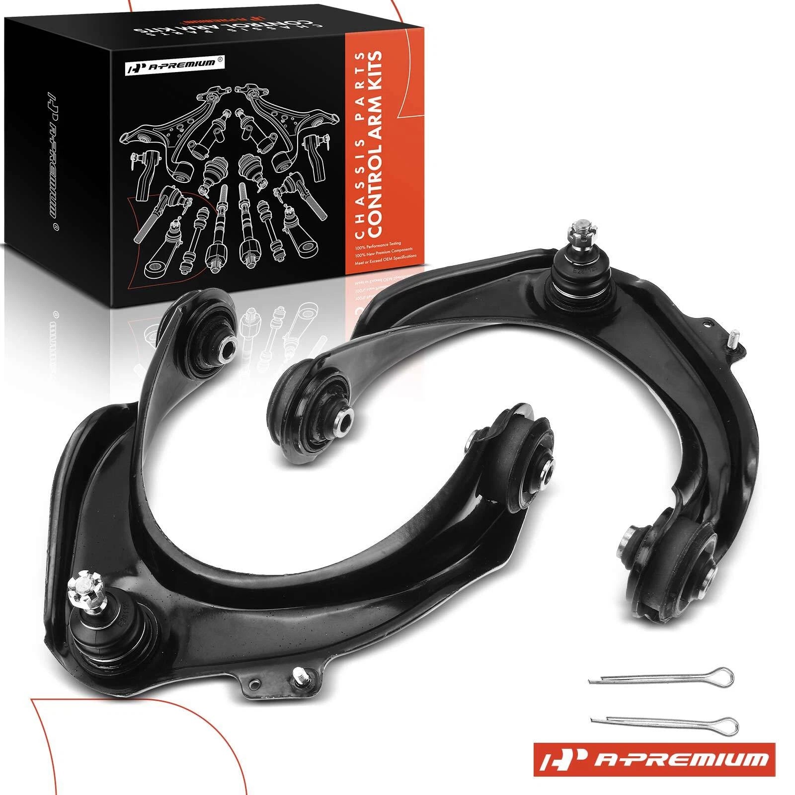 2X Front Upper Control Arm with Ball Joint for Honda Accord (1998–2002)