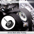 Drive Belt Idler Pulley for Audi A1 (No. 6QD145276B) (2011–2018)