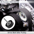 Drive Belt Idler Pulley for Audi A1 (No. 6QD145276B) (2011–2018)