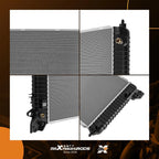 Aluminum Core Radiator for Chevy Silverado/Sierra 1500 (2014–2018)