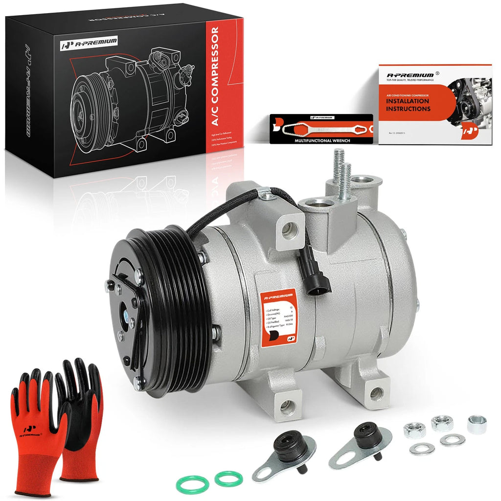 A/C Compressor with Clutch for Ford Explorer (2006–2010)