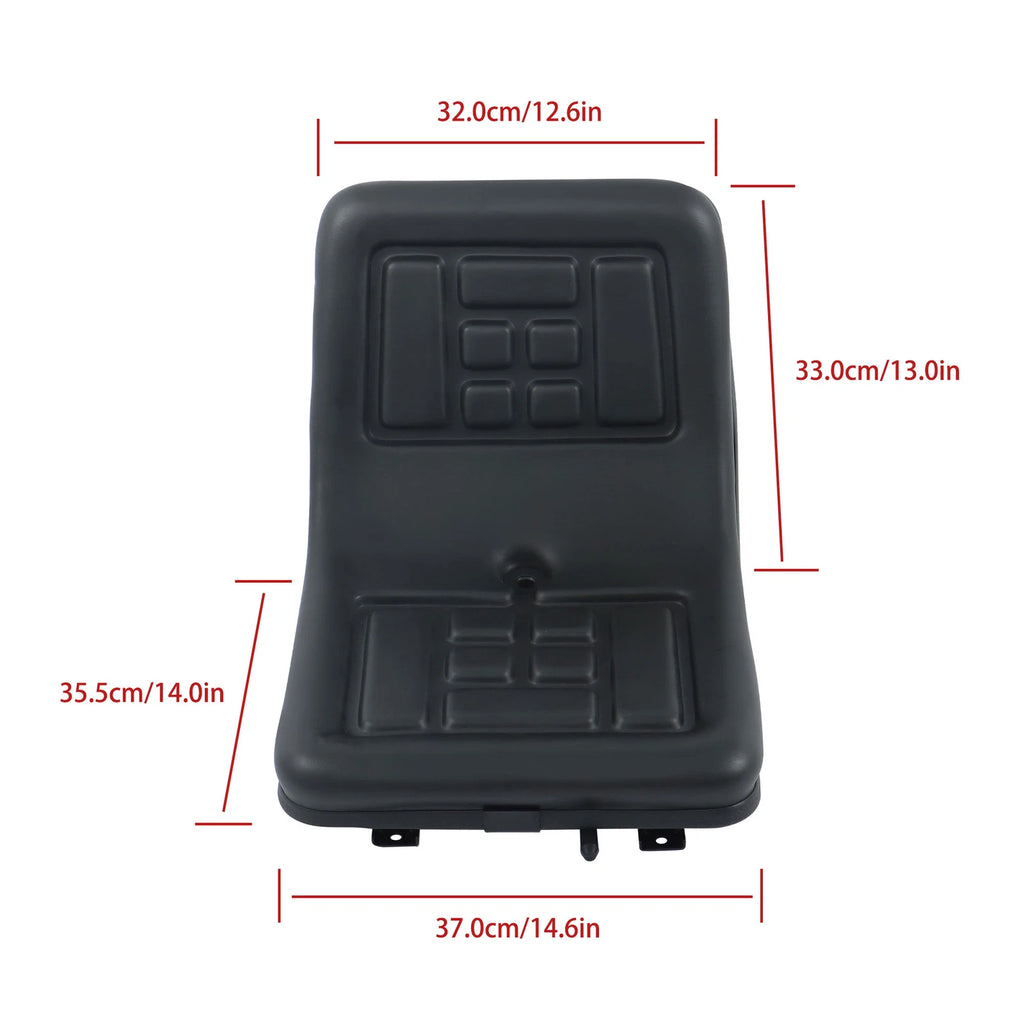 Universal High Back Mower Seat for Lawn Tractor (Durable)