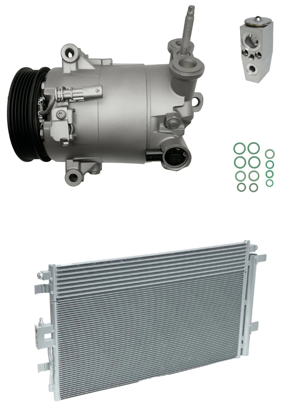 AC Compressor Kit With Condenser for GMC Terrain 1.5L (2018–2020)