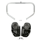 Lower Vented Fairing Speaker Pod & Engine Crash Bar for Harley Touring (2014–2024)