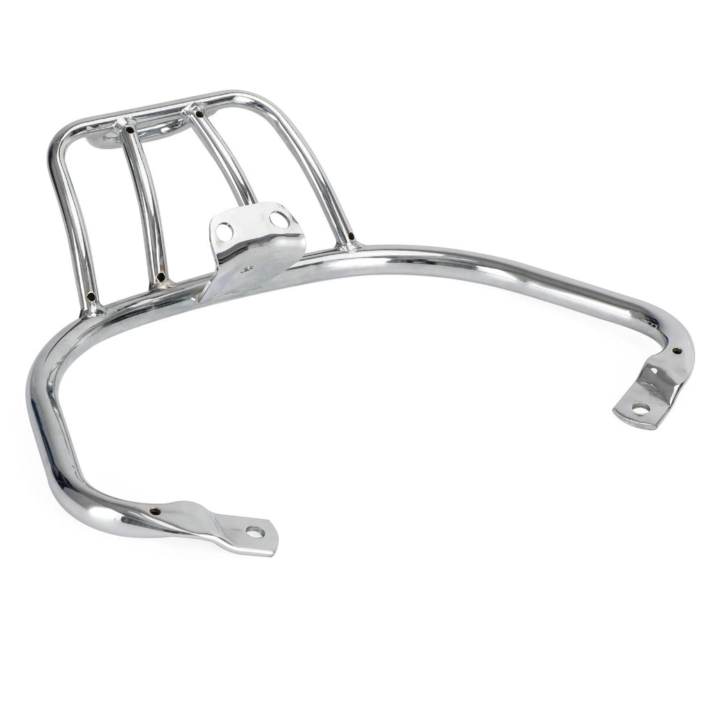 Sloped Rear Rack Carrier Pannier Chrome for Vespa Sprint Primavera (50-150)