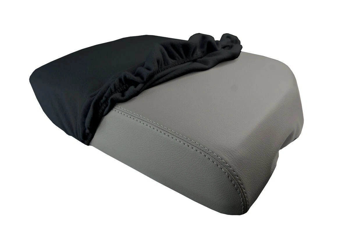 Fleece Console Lid Armrest Cover for Toyota Sequoia (2008–2022) Black