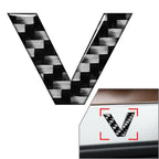Car Badge Emblem Alphabet Letter Decals Stickers for