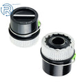 Set of 2 Front Lockout Auto Locking Hubs for Ford Super Duty 4WD (1999–2004)