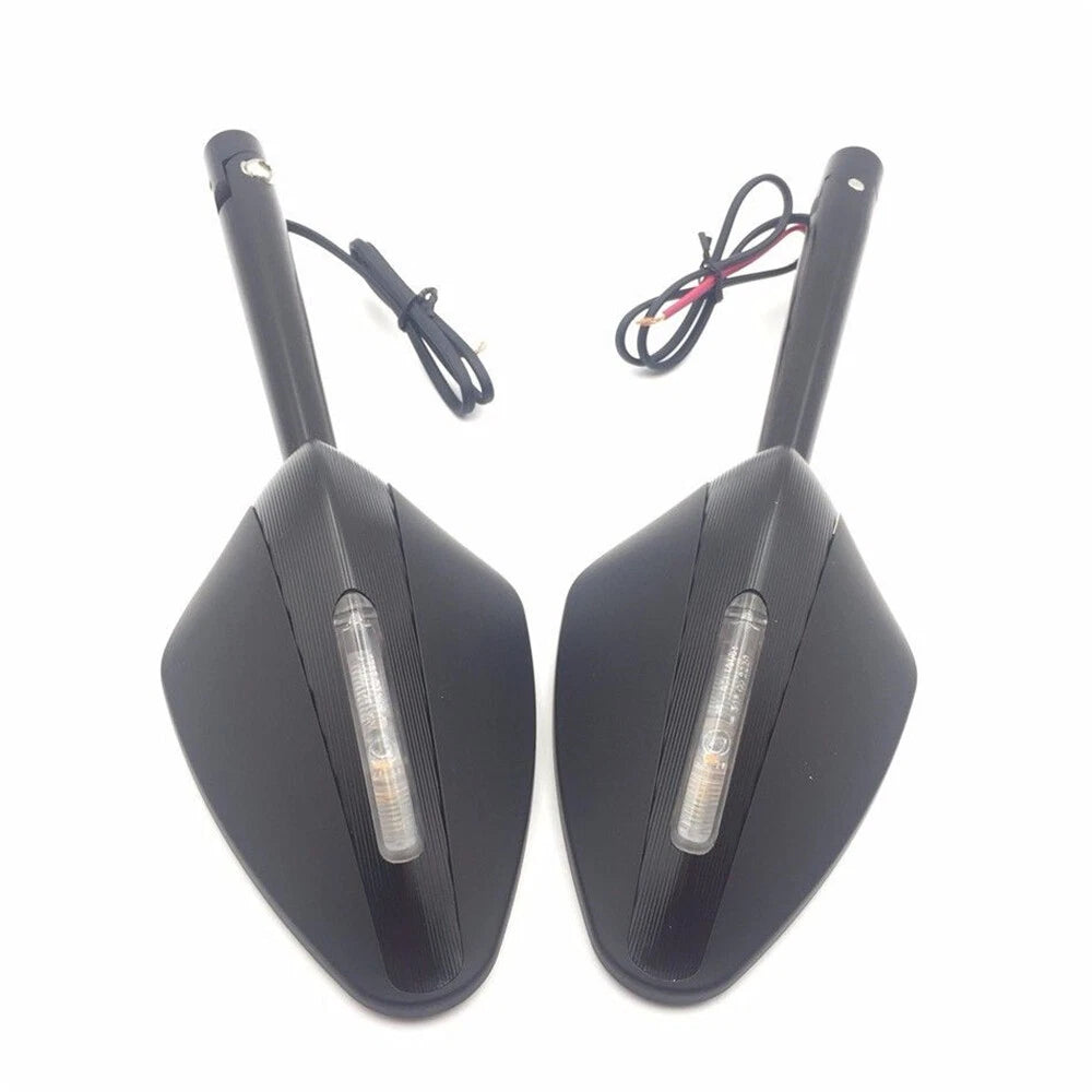 LED Turn Signal Light Indicator for Motorcycle (CNC Rearview Mirror)