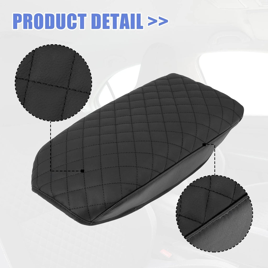 Center Console Lid Armrest Cover for Ford Explorer (2011–2019) Black