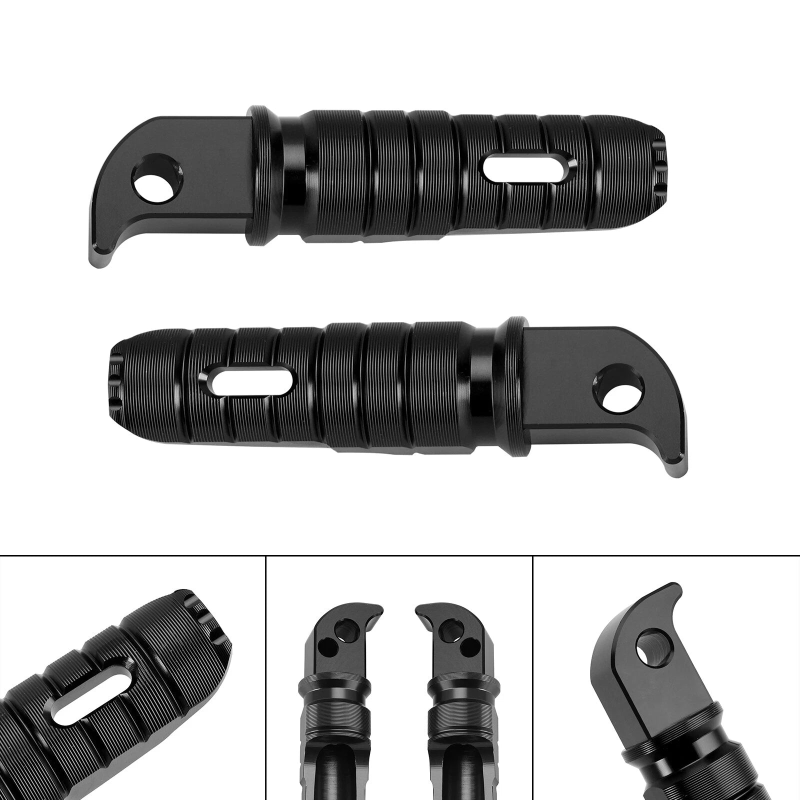 Rear Footrests Foot Pegs for Yamaha YZF R7 MT07 MT09 Tracer 9 GT (2021–2024)