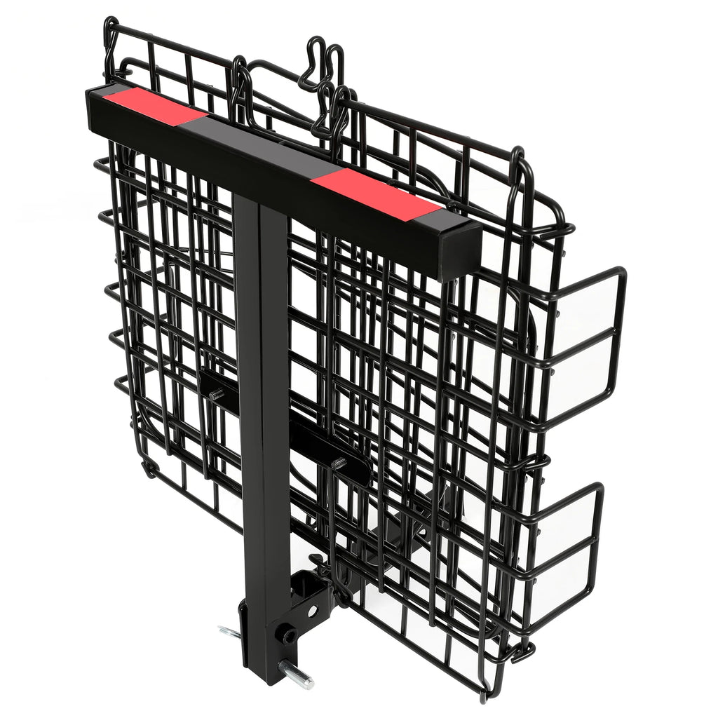 Folding Rear Basket Accessory for Mobility Scooters (Universal Fit)