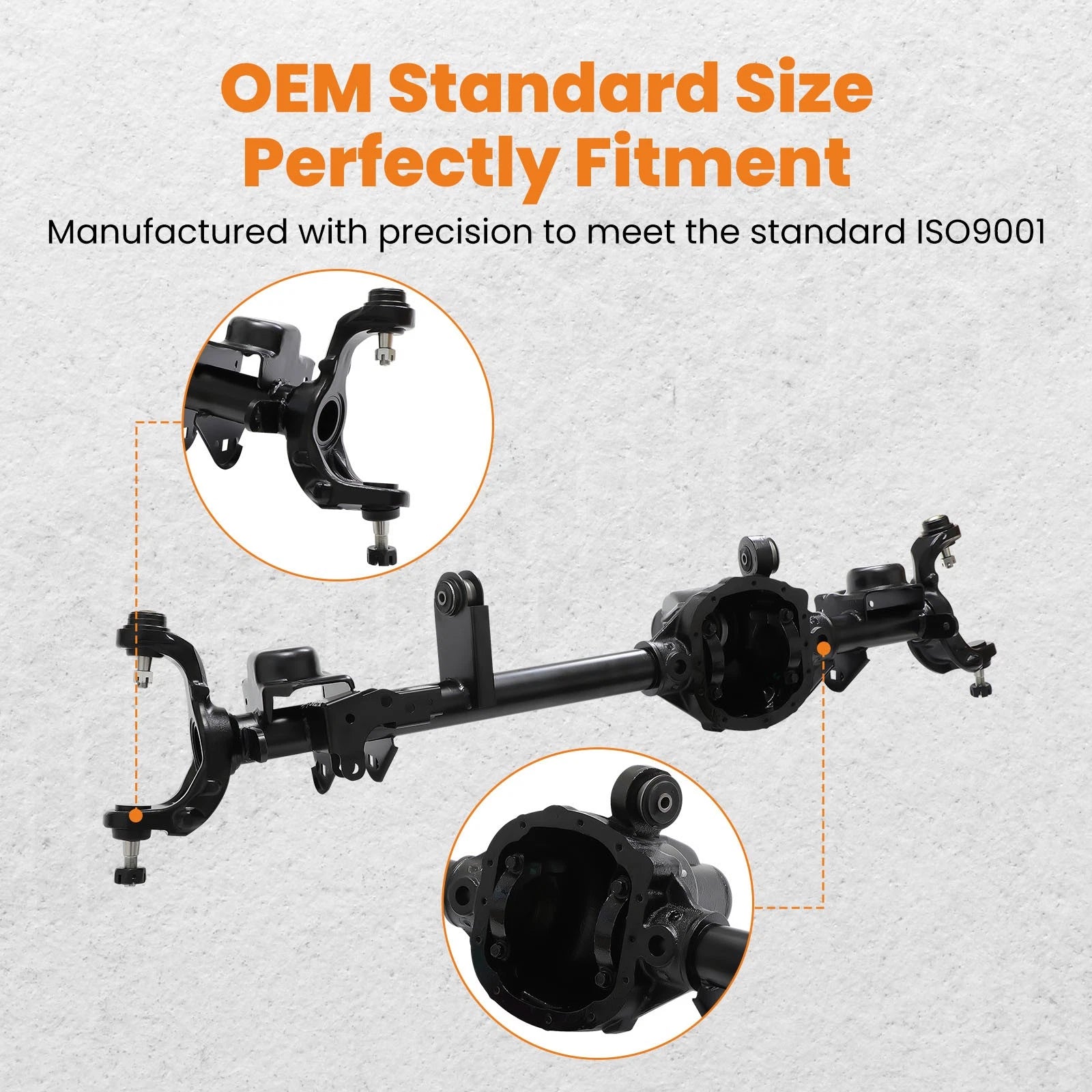 Front Differential Housing for Jeep Wrangler (2007–2017) 68004068AB