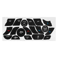 Set of 4 Climate Control Button Repair Decals for Chrysler 200 300 (2014–2017)