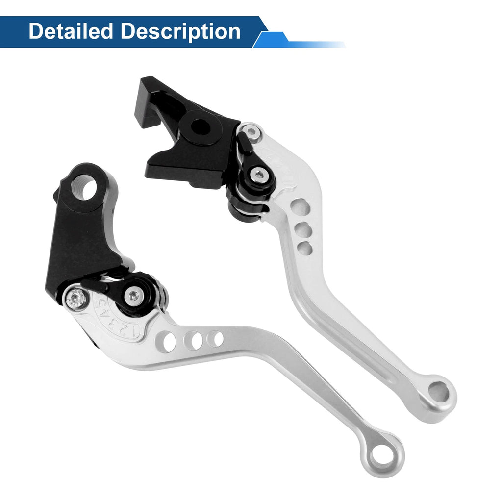 Adjustable Short Brake Clutch Levers for Honda CB599/CB600 Hornet (2004–2006)