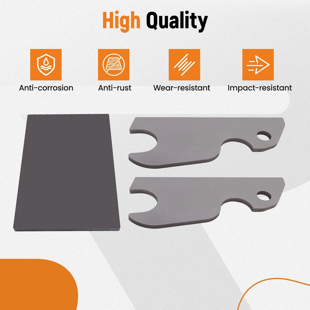 Steel Quick Attach Mounting Plates for Kubota U-55 KX057 KX191 (2010–2023)