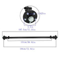 3.5k TK 3500lb 5 Lug 4.5" Hub Face 58" Spring Center 60" Wide Frame