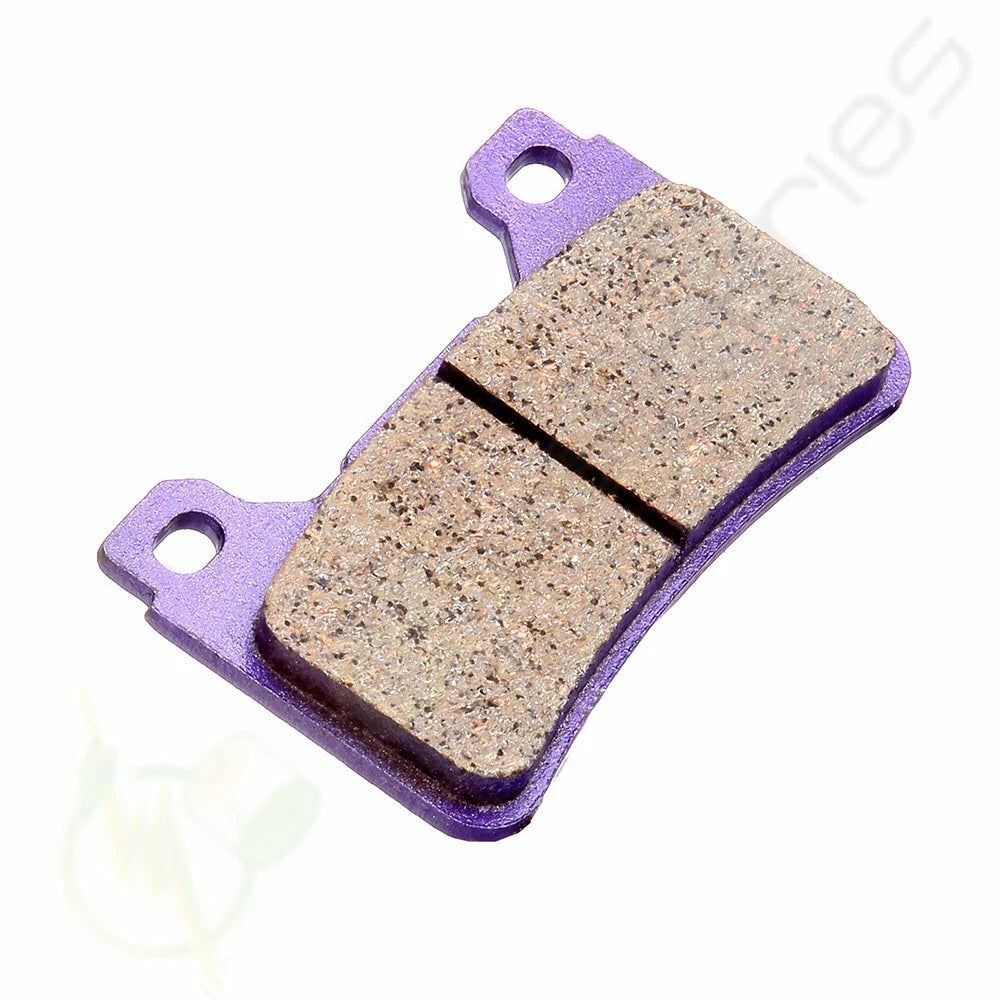 Front and Rear Brake Pads for Honda CBR1000RR (2009–2014) Carbon Fiber