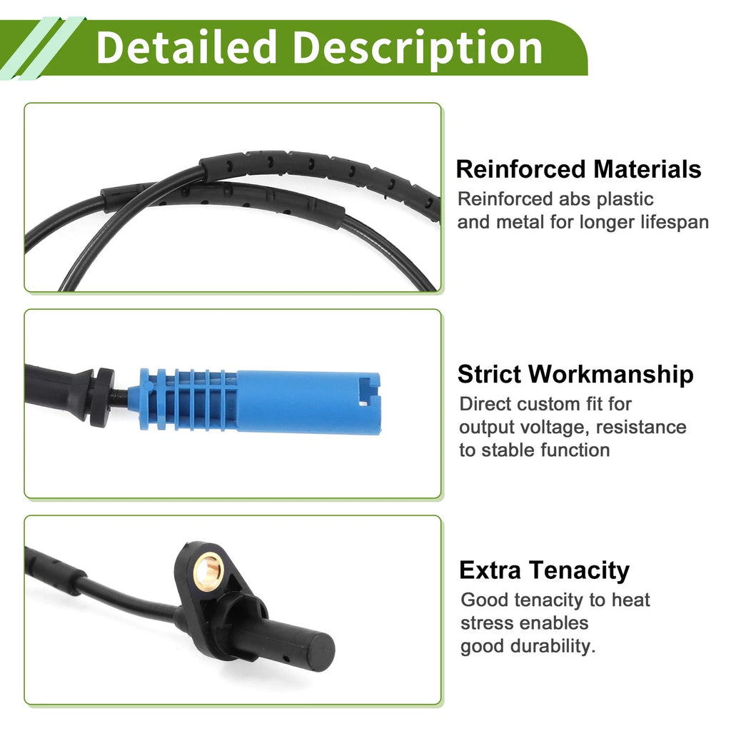 ABS Wheel Speed Sensor No. 34526775010 for BMW 323i (2006–2007)