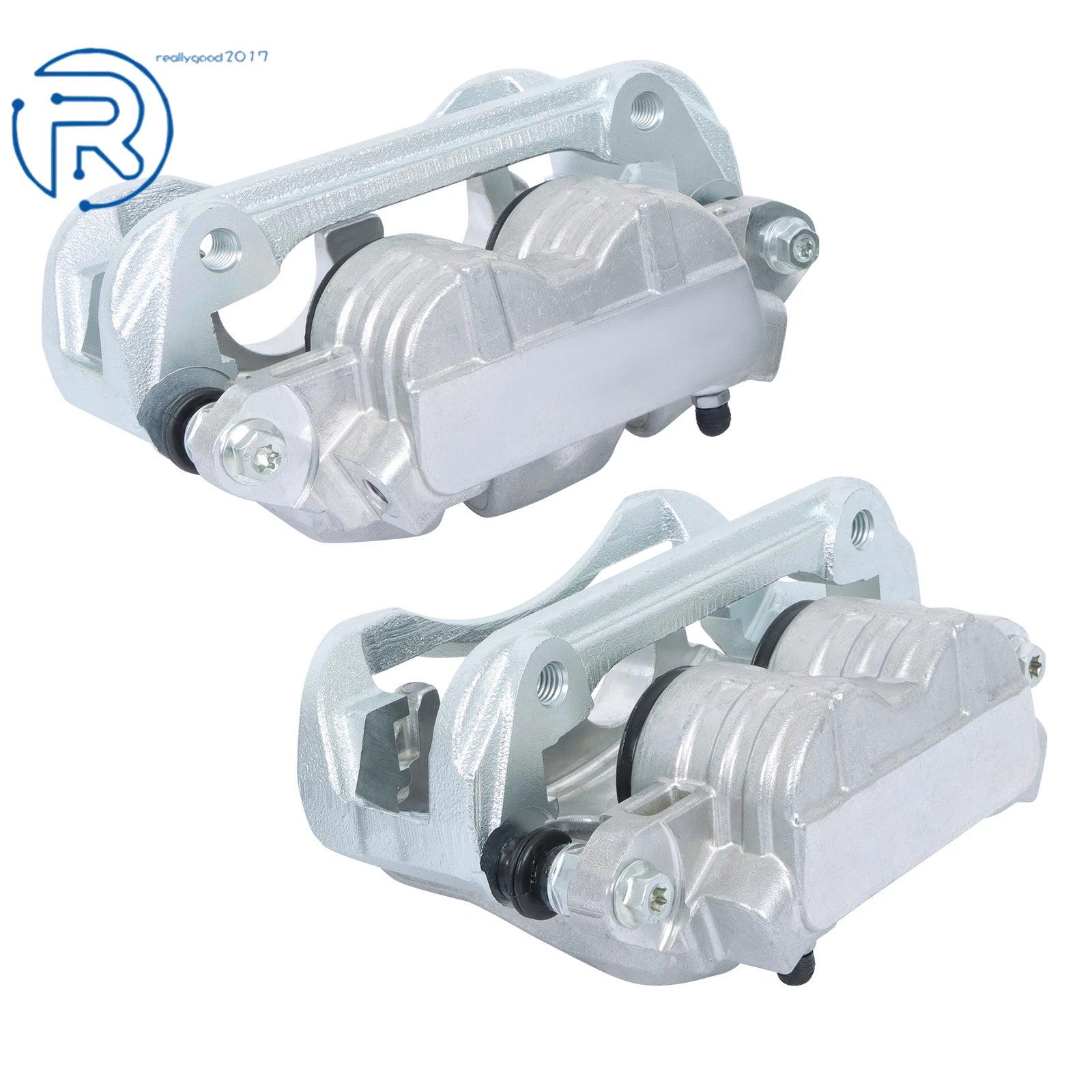 2X Disc Brake Caliper with Bracket for Ford Mustang (2005–2010) Front Left & Right