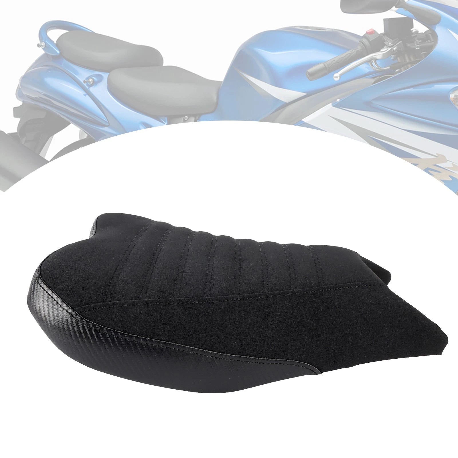 Front Raider Seat Driver Cushion PU for Suzuki Hayabusa 1300 (2022–2024)